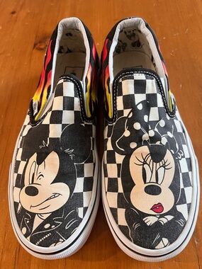 Disney X Vans Adult Classic Slip On Mickey Mouse 90th Anniversary Shoes